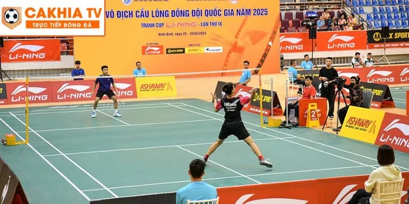 Giải vô địch cầu lông đồng đội quốc gia 2025 chính thức khởi tranh tại Ninh Bình