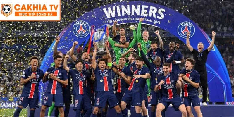 PSG lần đầu tiên vô địch UEFA Champions League